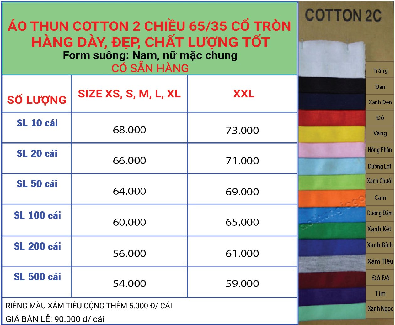 Áo Thun Giá Gốc