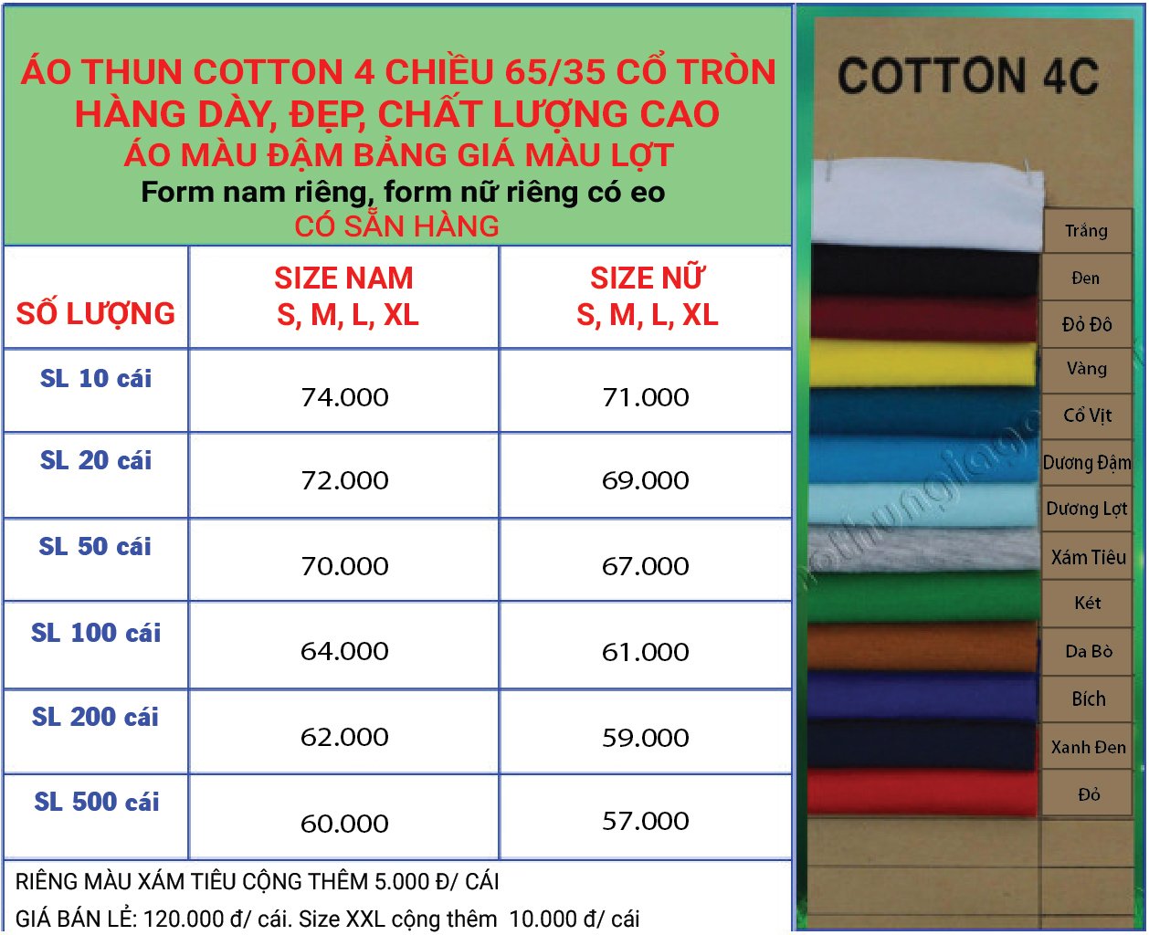 Áo Thun Giá Gốc