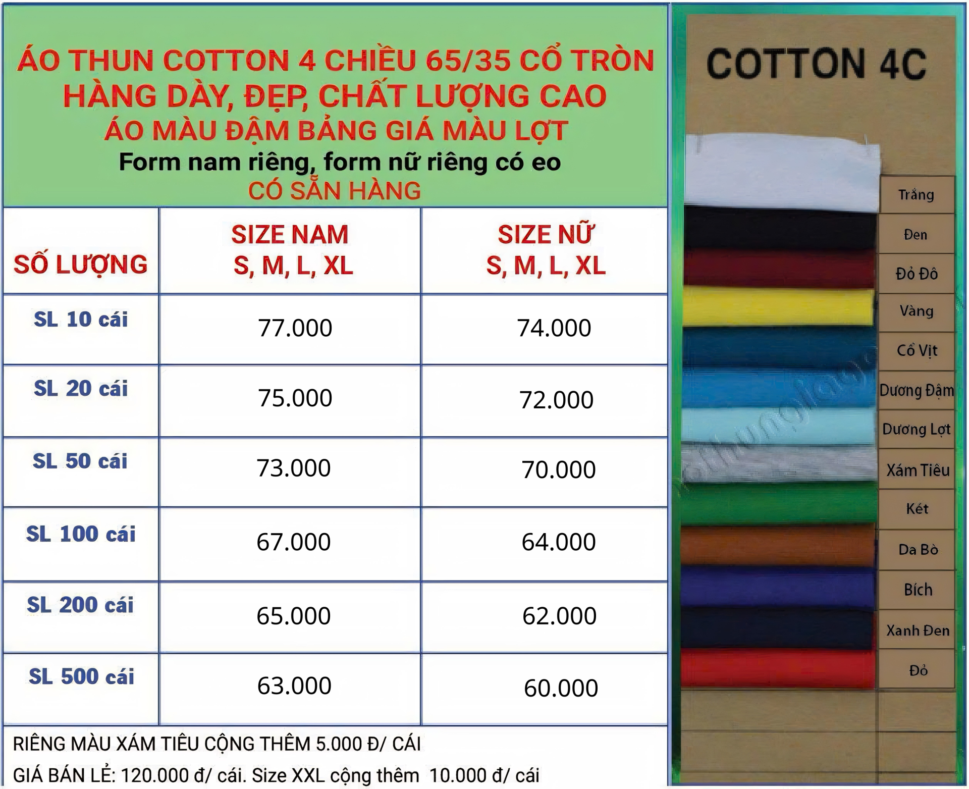 Áo Thun Giá Gốc