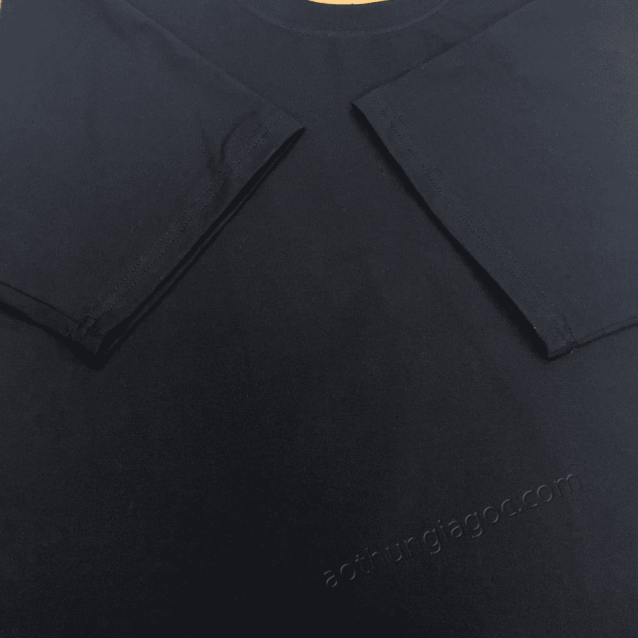 áo thun 1005 cotton 4 chiều cao cấp màu đen