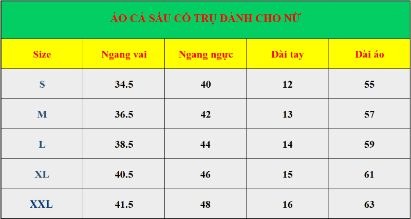 Áo cá sấu cổ trụ dành cho nữ