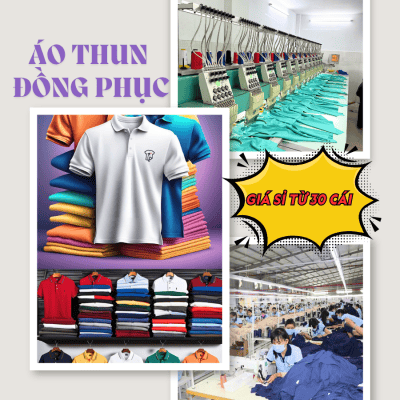 Áo Thun Đồng Phục Giá Sỉ Chỉ Từ 30 Cái